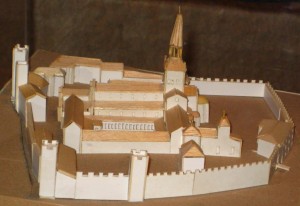 Maquette de l'Abbaye 