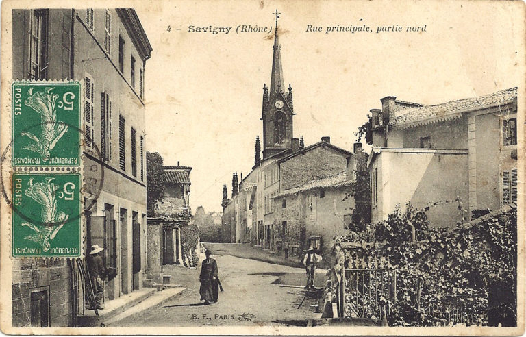 Savigny rue principale partie nord [13489]