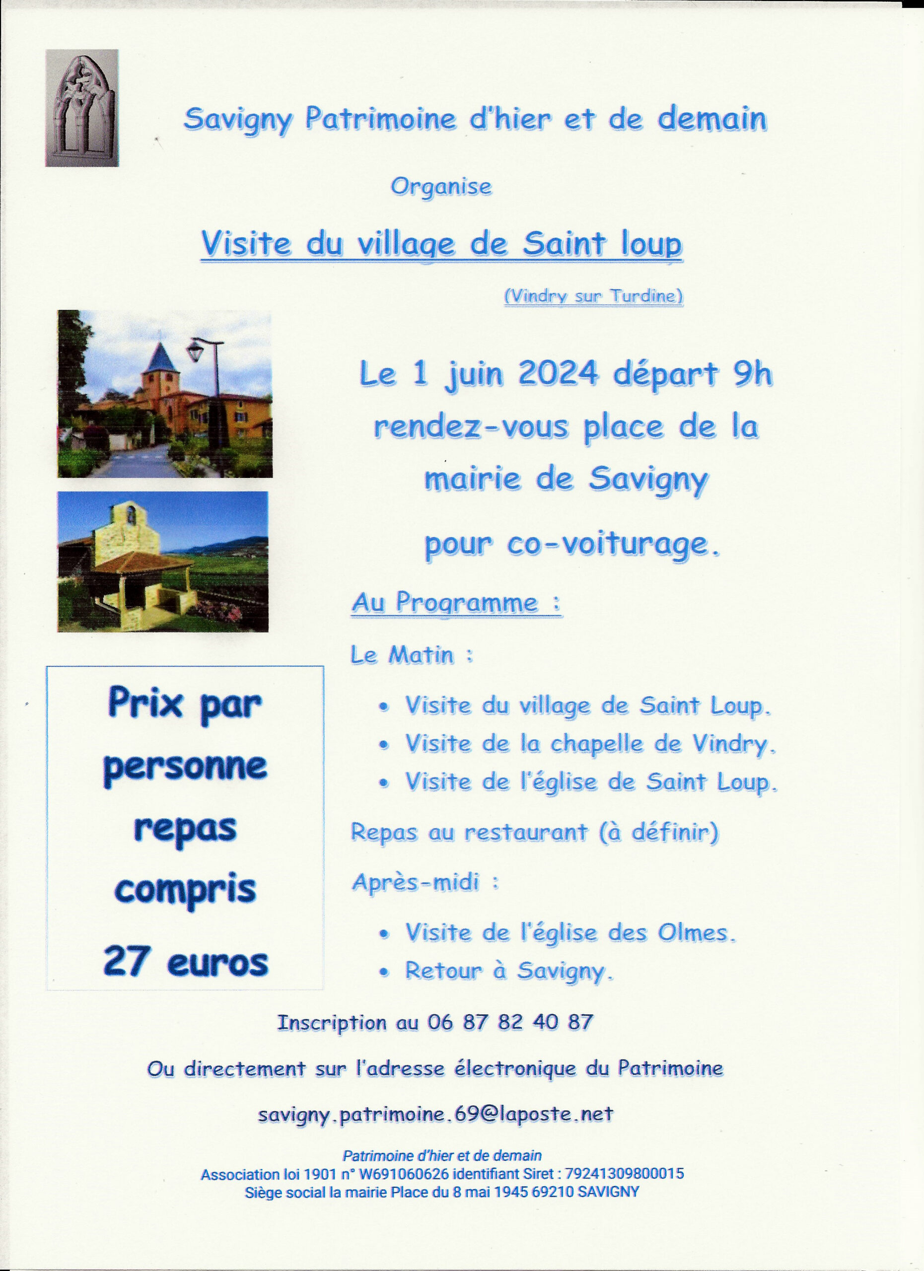 Visite de Saint Loup