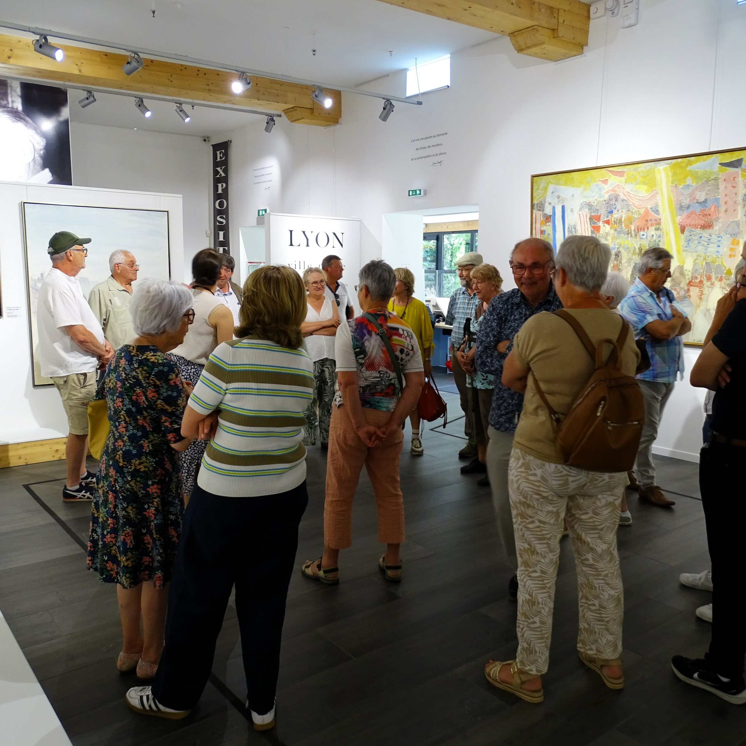 debut visite musée
