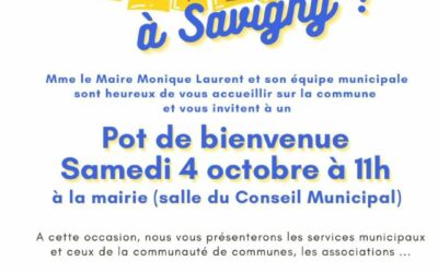 Pot de Bienvenue des nouveaux arrivants