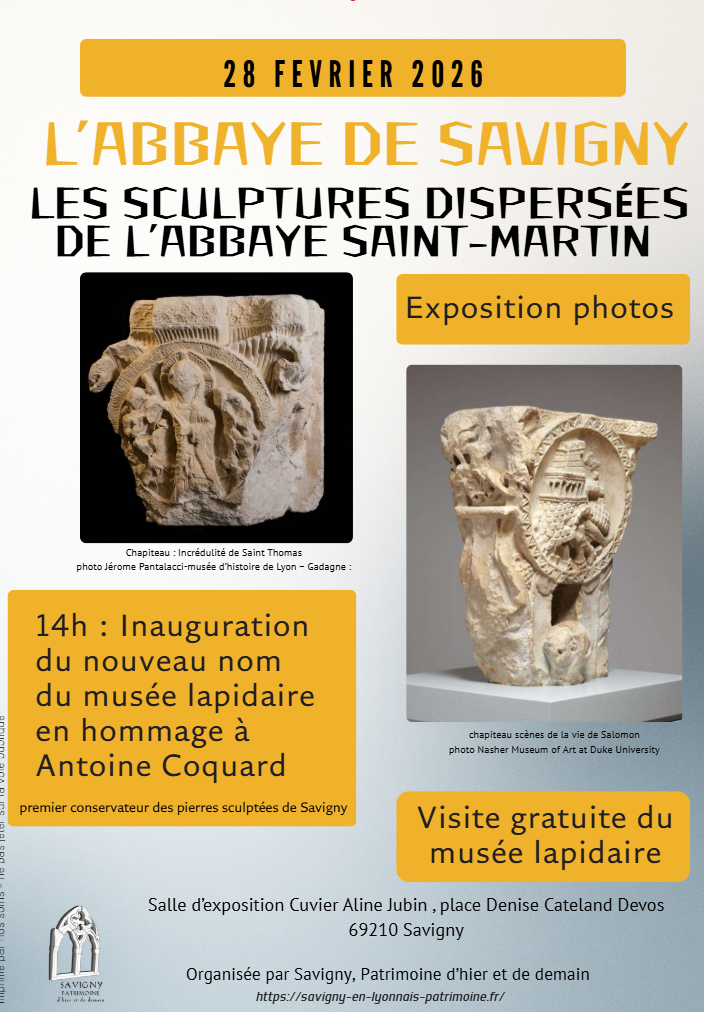 Affiche inauguration musée