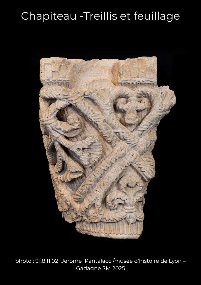 Chapiteau Treillis et feuillage91.8.11.2