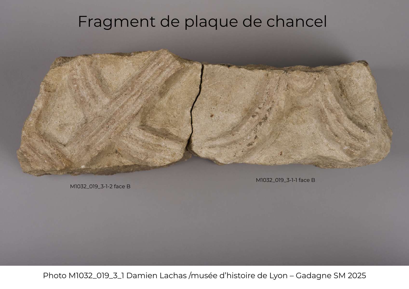 M1032 019 3 1 02 (2) fragment plaque chancel