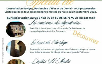 Les visites d’été font leur grand retour!